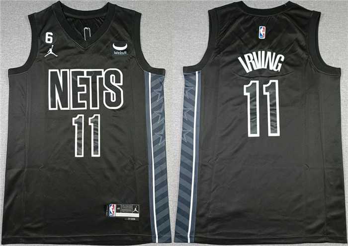 Men's Brooklyn Nets #11 Kyrie Irving Black2022-23 Statement Edition No.6 Patch Stitched Basketball Jersey,We sell and wholesale Men's Brooklyn Nets #11 Kyrie Irving Black2022-23 Statement Edition No.6 Patch Stitched Basketball Jersey on line form chian!